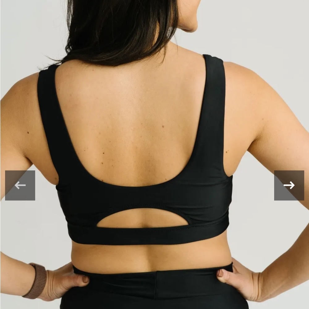 Zyia black swim top